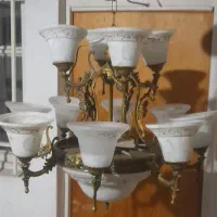 لوستر روشنایی ۱۲ تایی