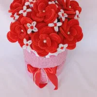 گل پیپ پاکنی|گل مصنوعی|دهدشت, |دیوار