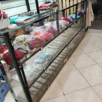 ویترین و دکور چوبی فلزی