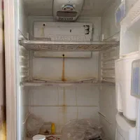 یخچال فریزر جنرال استیل کارکرده، سالم و یخ‌زن