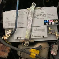 باطری ۶۶ سالم روی ماشین روشن