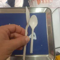 قاشق گیاهی|ظروف نگهدارنده، پلاستیکی، یک‌بارمصرف|کرمانشاه, |دیوار