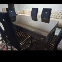 میز غذاخوری شش نفره