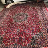یک تخته فرش مشهد سنتی ومحلی