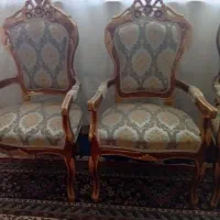 مبل۹نفره تمیز درحدنو|مبلمان خانگی و میز عسلی|ماهدشت, |دیوار