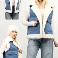 وست جین داخل تدی وارداتی|لباس|تهران, زرکش|دیوار