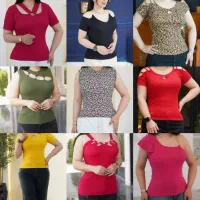 انواع تاپ و تیشرت های زنانه