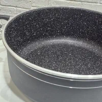 قابلمه و تابه تکی 52 ضخیم گرانیت ضد خط و خش|ظروف پختوپز|قم, علی آباد سعدگان|دیوار