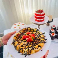 کلاس حرفه ایی تخصصی کیکهای کافه ای چیزکیک و عصرانه