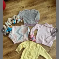 کاپشن و ست داخل کرک و بافت و کفش بچگانه خارجی|کفش و لباس بچه|مشهد, سجاد شهر|دیوار