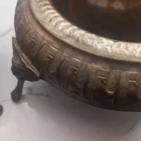 خاویار خوری برنجی|کلکسیون اشیاء عتیقه|ورامین, خیر آباد|دیوار