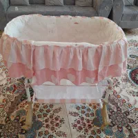 گهواره بچه نو سالم تمیز|اسباب و اثاث بچه|یاسوج, |دیوار