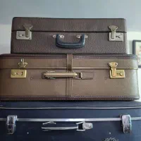 چمدون قدیمی|کلکسیون اشیاء عتیقه|فشاپویه, |دیوار