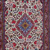 فروش دو تخته فرش دست بافت ذرع و نیم نو