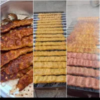 کوبیده گوشت ومرغ