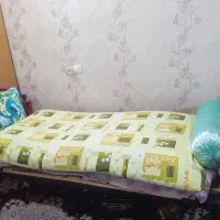 تخت فلزی یک نفره زیبا محکم|تخت و سرویس خواب|رباط‌کریم, نصیرشهر|دیوار