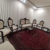 مبلمان استیل ۹نفره در حد نو|مبلمان خانگی و میز عسلی|مشهد, زیبا شهر|دیوار