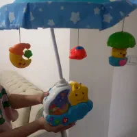 آویز موزیکال چراغ دار|اسباببازی بچه|اندیشه, شهرک مریم|دیوار
