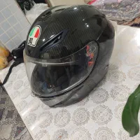 کلاه کاسکت agv و بقیه وسایل