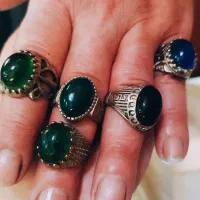 تعدادی انگشتر مردانه