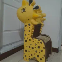 صندلی کودک طرح زرافه ناز