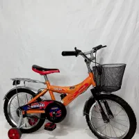 دوچرخه نارنگی سایز۱۶            درحدنو مناسب کادو