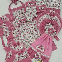 سرویس آشپزخانه عروس|سفره، حوله، دستمال آشپزخانه|ارومیه, |دیوار