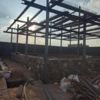 سقف تیرچه بلوک جوشکاری اسکلت