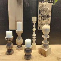 ظروف چوبی و سینی و سبد