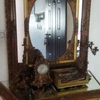 سرویس تخت بوفه کمد کمدبچه آیینه و ...|تخت و سرویس خواب|شیروان (خراسان), |دیوار