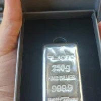 شمش نقره ۲۵۰ گرمی زیوتو