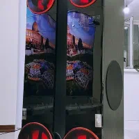 باند اسپیکر ایستاده سیستم صوتی رقص نوردار میکرولب