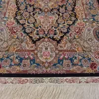 فرش ابریشم ذرع نیم سالاری ۶۲ رج|فرش|تبریز, |دیوار