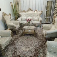 مبل استیل ۹ نفره و غذا خوری ۸ نفره مناسب جهیزیه