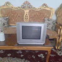 تلویزیون رنگی سامسونگ  .  14  اینچ .  صفحه تخت