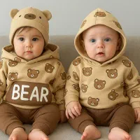 لباس پاییزه جدید و هودی شلوار بچگانه رسید|کفش و لباس بچه|تبریز, |دیوار