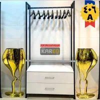 رگال های لباس کشویی قفسه MDF/ملامین آویز فلزی چوبی|جاکفشی، کمد، دراور|اصفهان, شاهد|دیوار