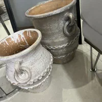 دو عدد گلدان