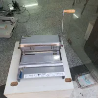 دستگاه سیمی کن مارپیچ سوپربایند فنرزن پانچ کتاب