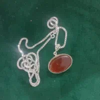 گردن آویز عقیق اصل یمن