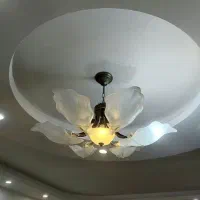 لوستر پنج شاخه طرح گلبرگ