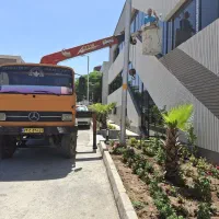 اجاره خاور جرثقیل یدک کش منصف در خمینی شهر