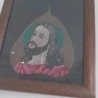 برگ انجیر معابد پرتره عیسی مسیح