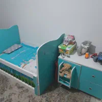 فروش تخت نوجوان ،تخت کودک به همراه تشک و دو عددکمد