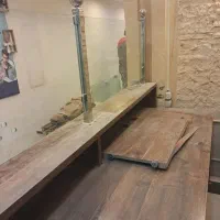 ۲عددفایل و پیشخون ام دی اف در حدنو استیل|مبلمان اداری|اسلامشهر, مسکن مهر اسلاشهر (شهرک امام خمینی)|دیوار