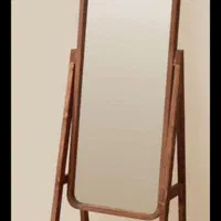 آینه تمام قد با چوب روسی