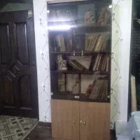 کتابخانه در حد نو|کتابخانه، شلف، قفسههای دیواری|شاهینشهر, شهرک گلدیس|دیوار