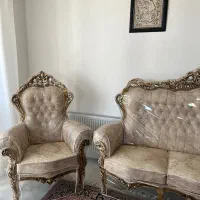 مبل سلطنتی|مبلمان خانگی و میز عسلی|شهرکرد, |دیوار