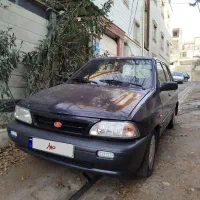 پراید مدل ۸۱ رنگ زغالی متالیک