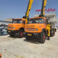 بنز زیرمایلر دهچرخ جرثقیل|خودرو سنگین|شیراز, ابیوردی|دیوار